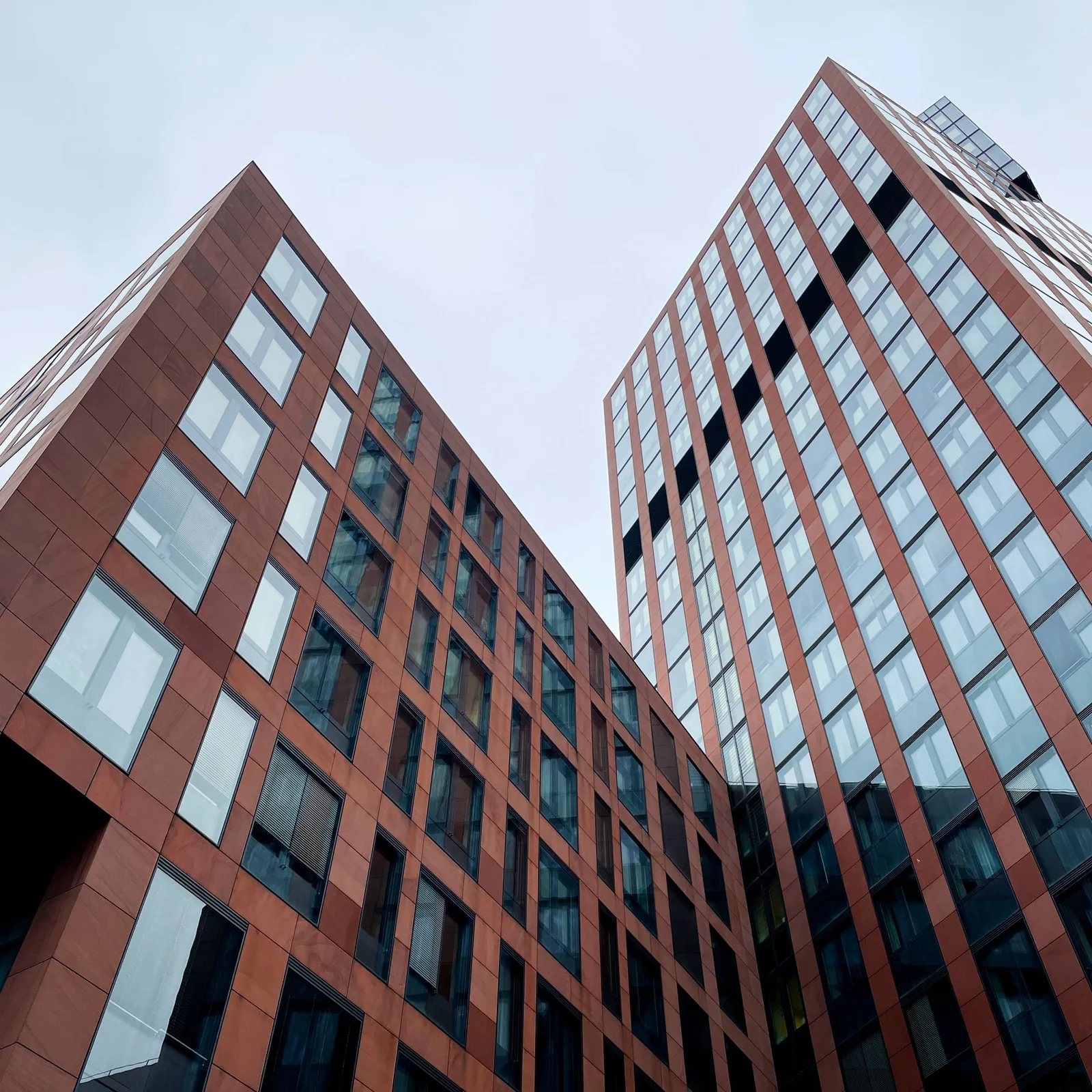Modern high-rise buildings representing institutional investment and growth